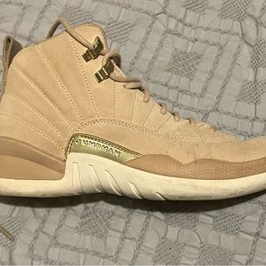 Nike Jordan 12 Retro Vachetta Tan Suede